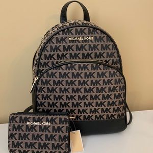 Unused Michael Kors Mini Backpack & Wallet
